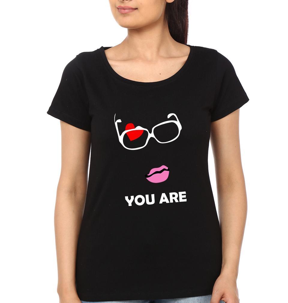 You Are My Everything Couple Half Sleeves T-Shirts -FunkyTees - Funky Tees Club