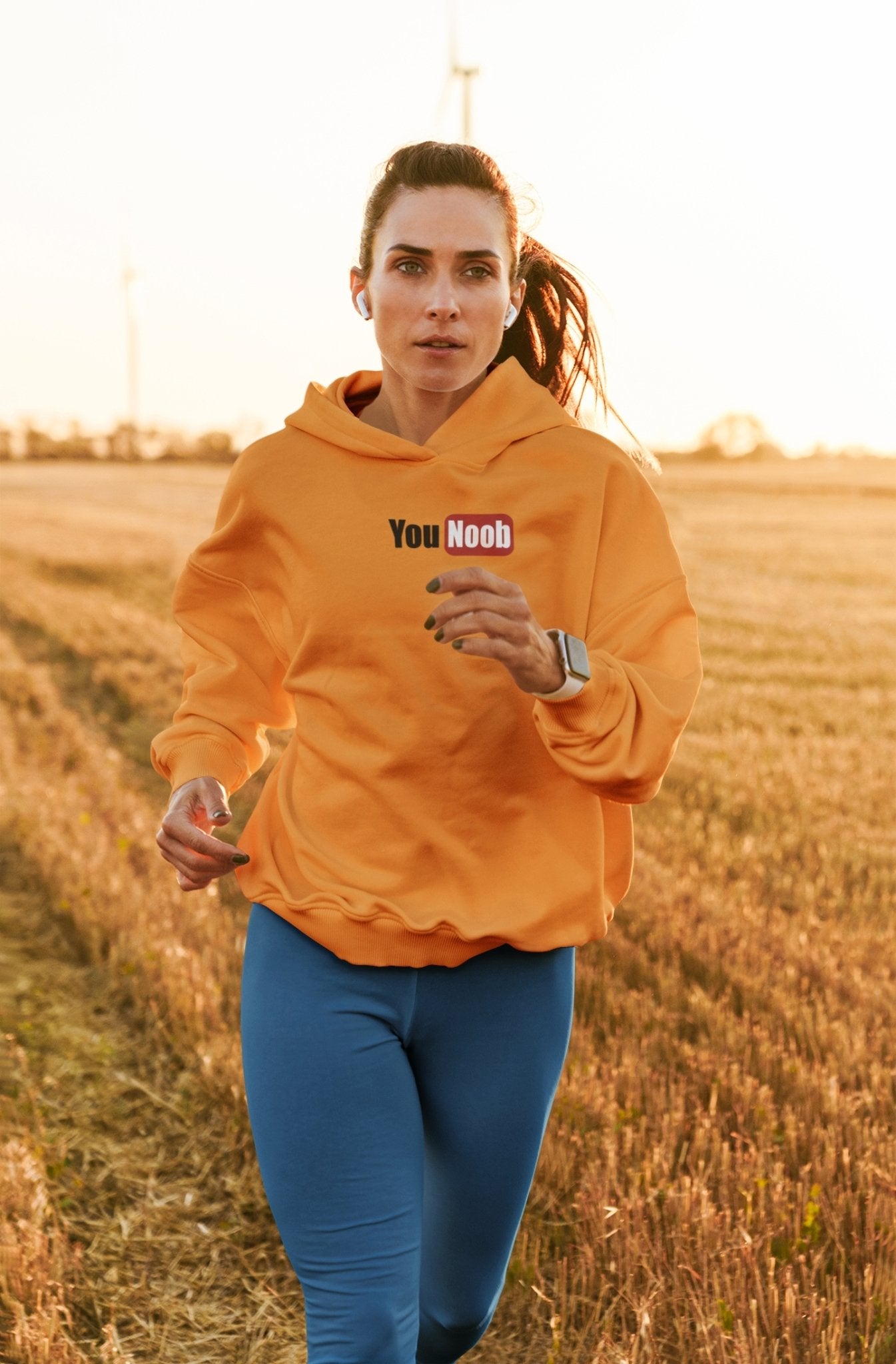 You Noob Hoodies for Women-FunkyTeesClub - Funky Tees Club
