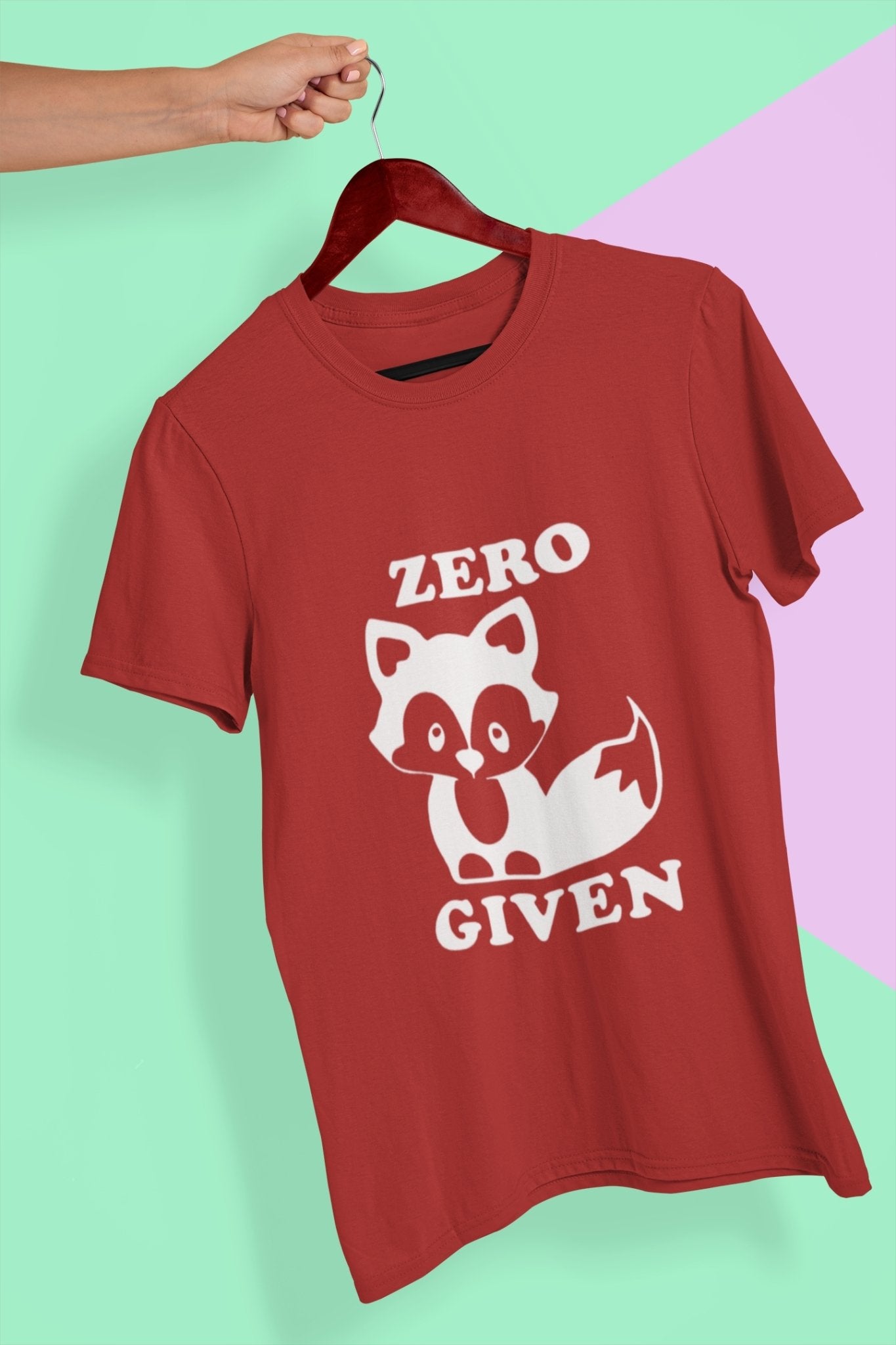 Zero Given Mens Half Sleeves T-shirt- FunkyTeesClub - Funky Tees Club