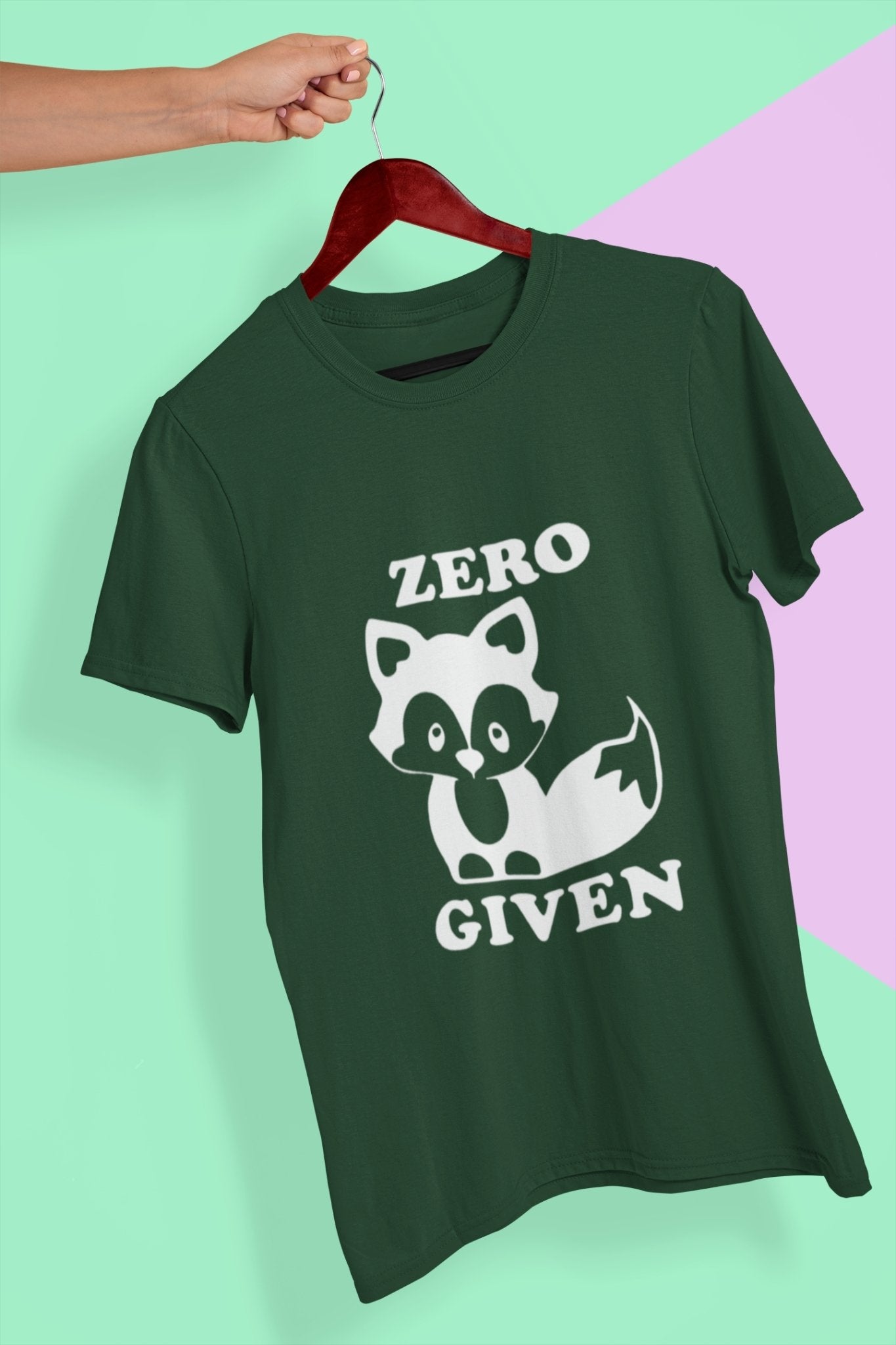 Zero Given Mens Half Sleeves T-shirt- FunkyTeesClub - Funky Tees Club
