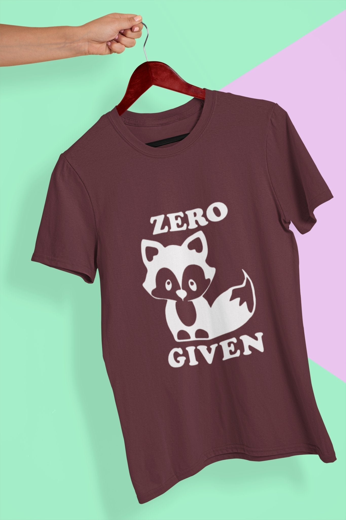Zero Given Women Half Sleeves T-shirt- FunkyTeesClub - Funky Tees Club