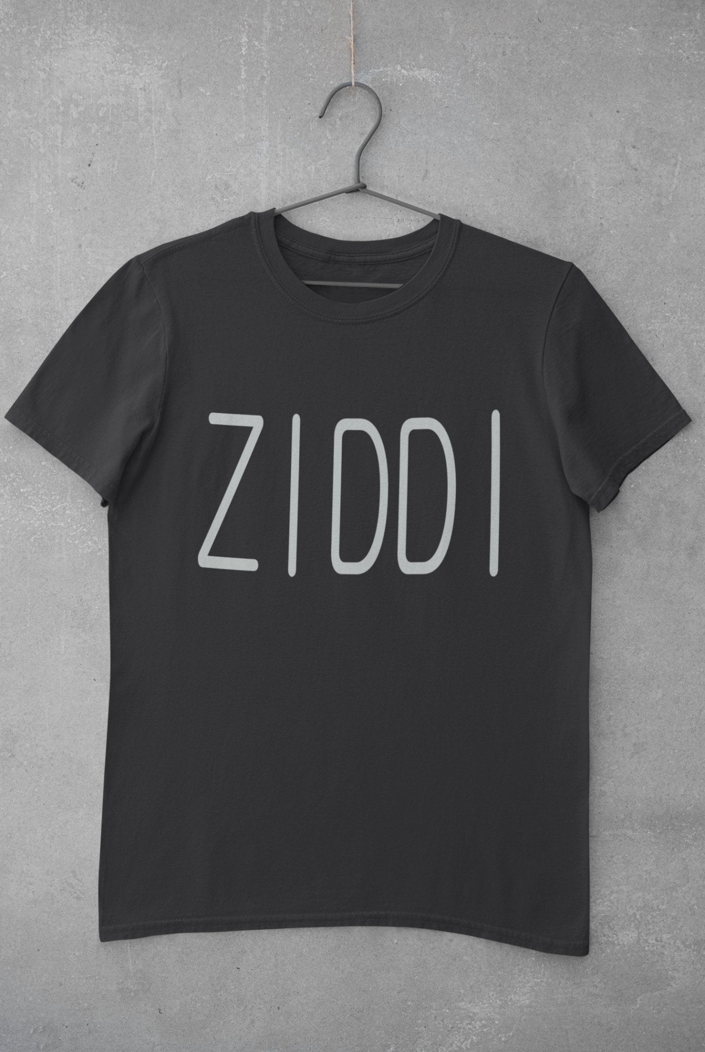 Ziddi Desi Mens Half Sleeves T-shirt- FunkyTeesClub - Funky Tees Club