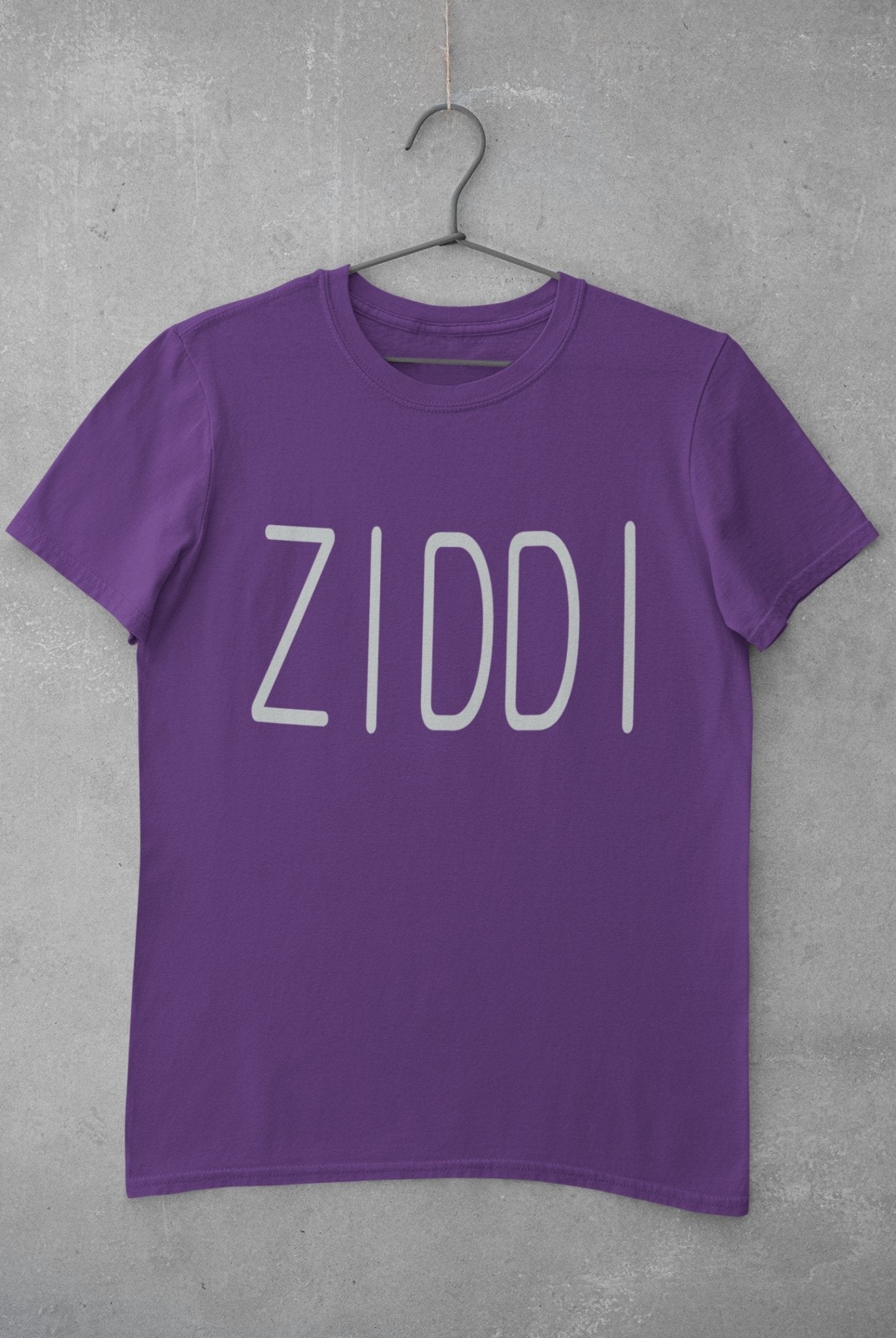 Ziddi Desi Mens Half Sleeves T-shirt- FunkyTeesClub - Funky Tees Club