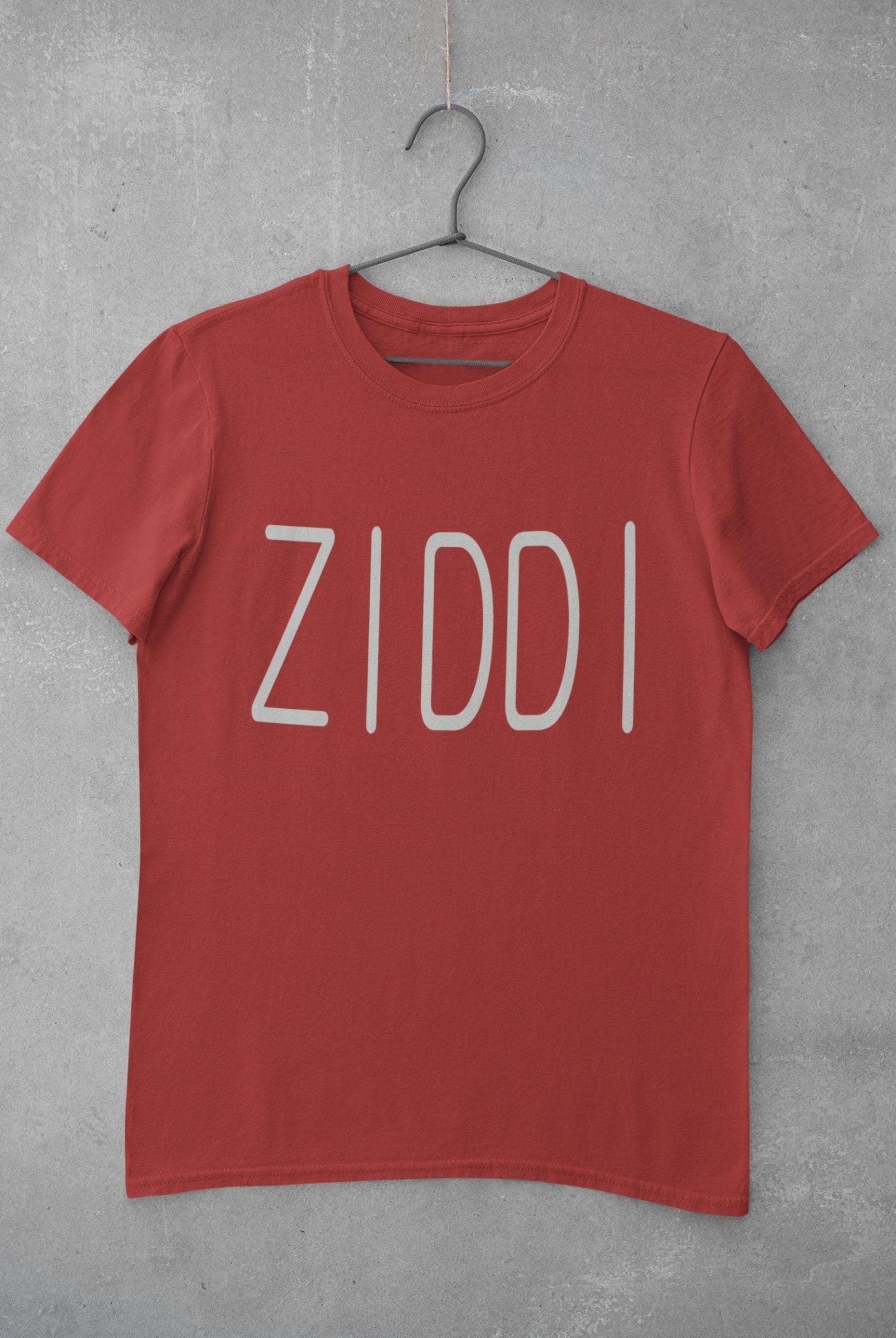Ziddi Desi Women Half Sleeves T-shirt- FunkyTeesClub - Funky Tees Club