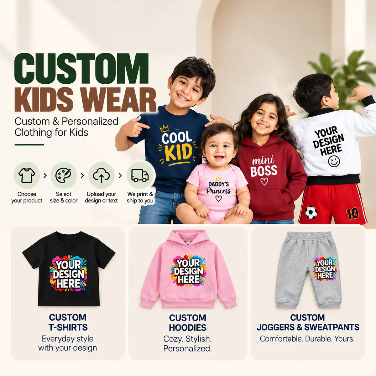 Kids' Wear – Custom & Personalized Clothing for Kids