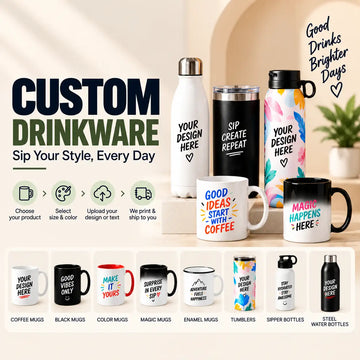 Custom Drinkware & Personalized Mugs