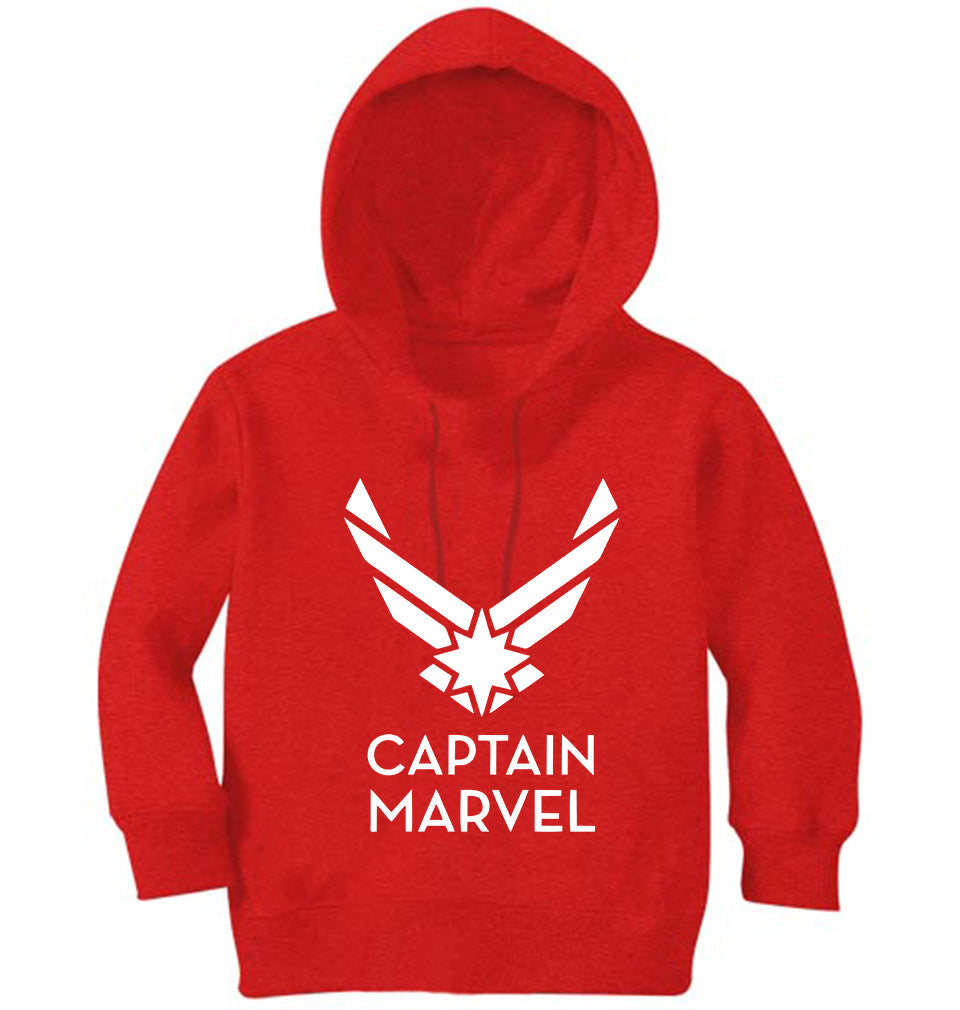 Captain Marvel Superhero Boy Hoodies-FunkyTeesClub