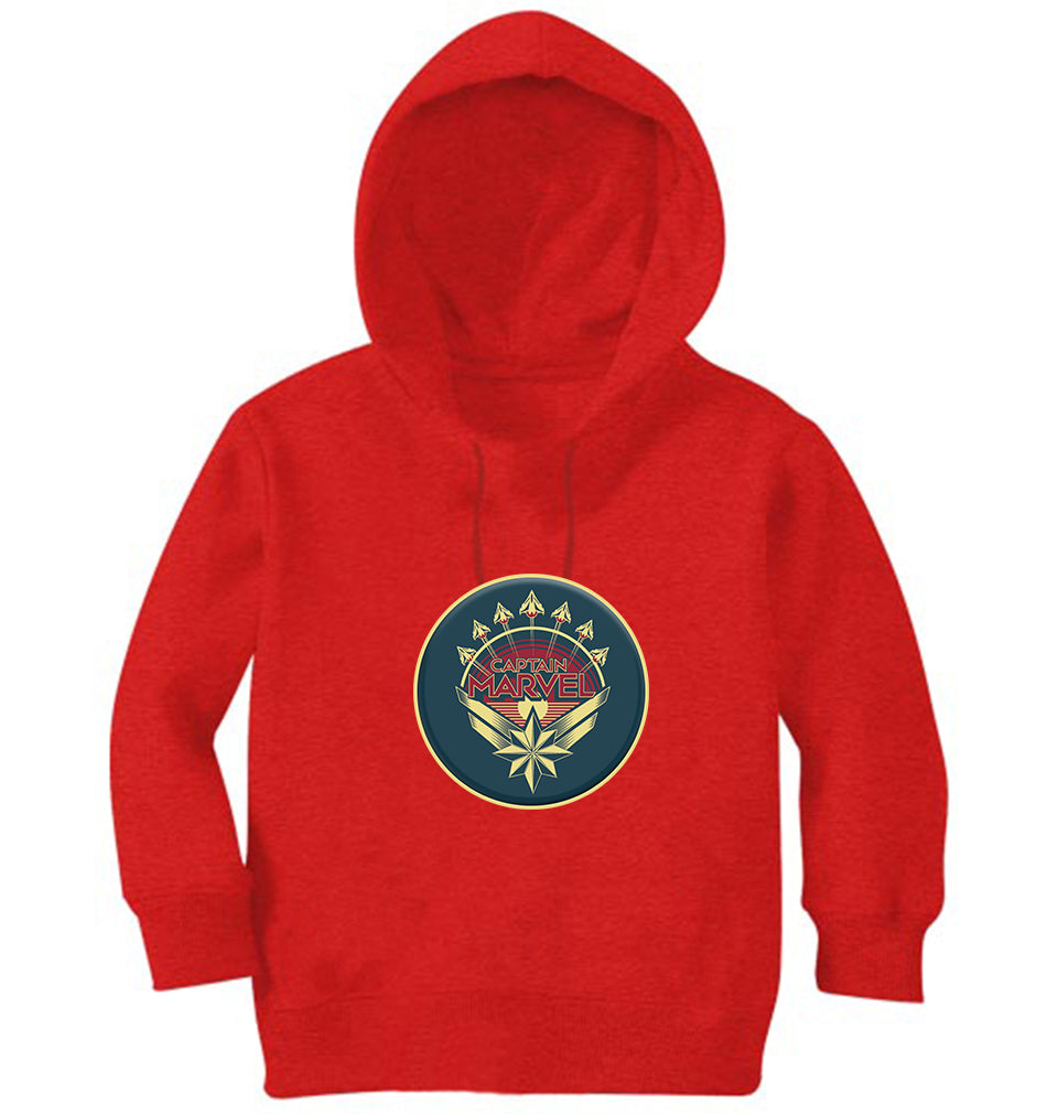 Captain Marvel Girl Hoodies-FunkyTeesClub