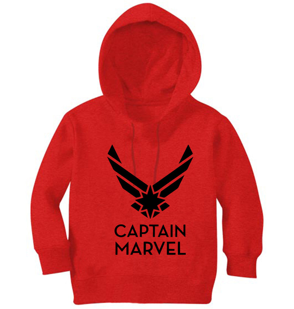 Captain Marvel Girl Hoodies-FunkyTeesClub