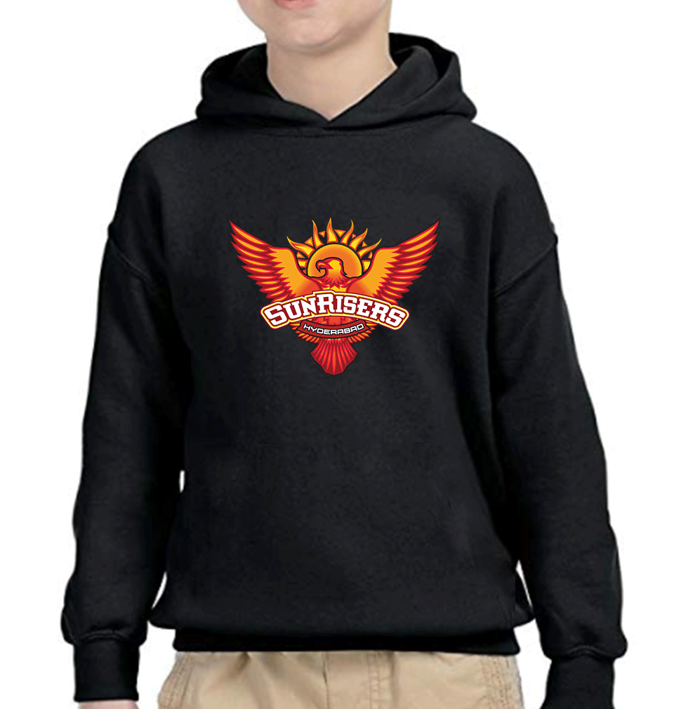 IPL Sunrises Hyderabad Boy Hoodies-FunkyTeesClub
