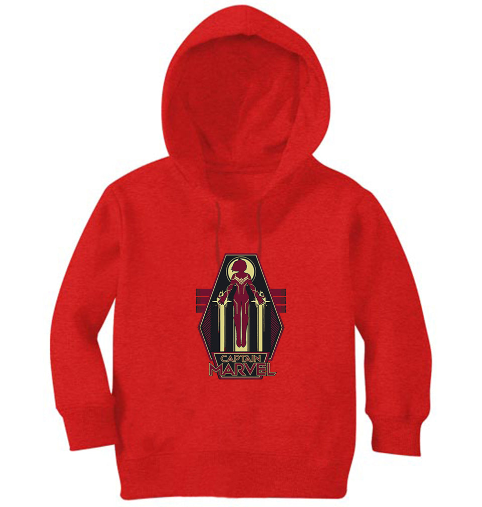 Captain Marvel Girl Hoodies-FunkyTeesClub