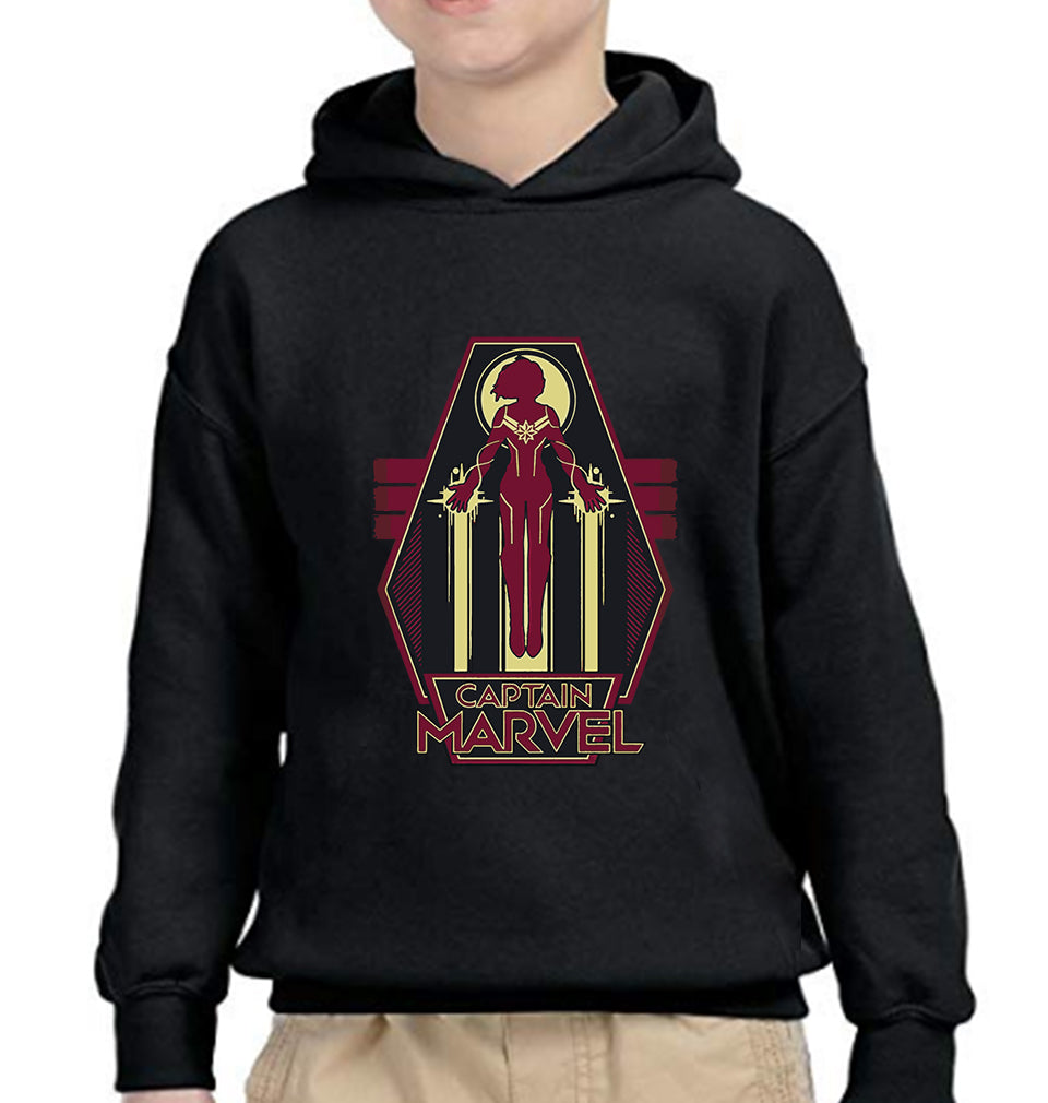 Captain Marvel Superhero Boy Hoodies-FunkyTeesClub
