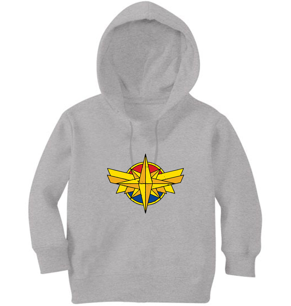 Captain Marvel Girl Hoodies-FunkyTeesClub