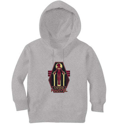 Captain Marvel Girl Hoodies-FunkyTeesClub