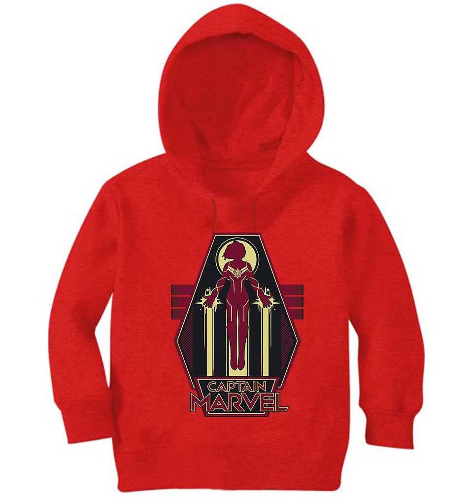 Captain Marvel Superhero Boy Hoodies-FunkyTeesClub