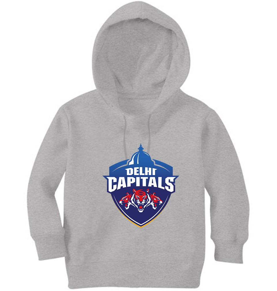 IPL DC Delhi Capitals Girl Hoodies-FunkyTeesClub