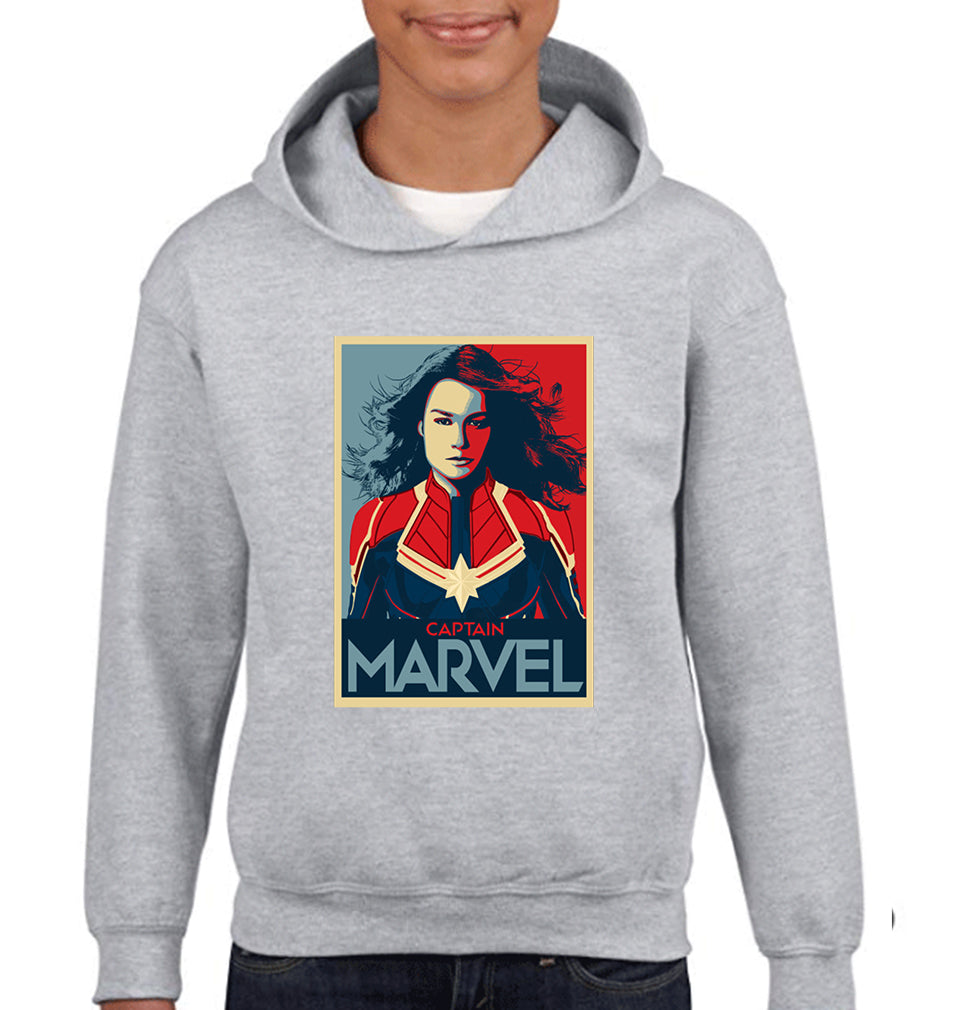 Captain Marvel Superhero Boy Hoodies-FunkyTeesClub