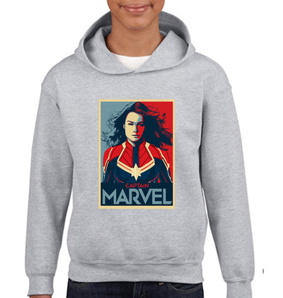 Captain Marvel Superhero Boy Hoodies-FunkyTeesClub