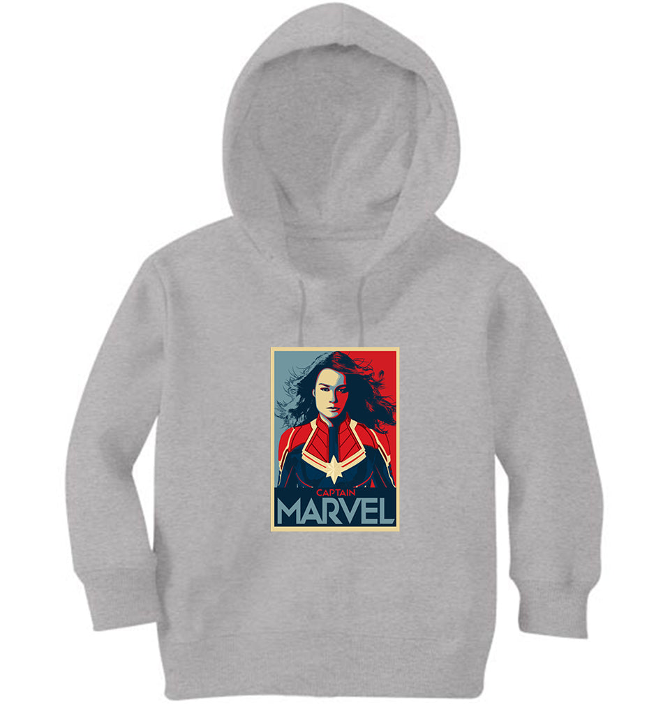 Captain Marvel Girl Hoodies-FunkyTeesClub