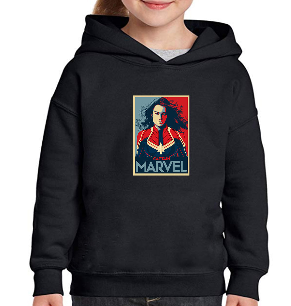 Captain Marvel Girl Hoodies-FunkyTeesClub