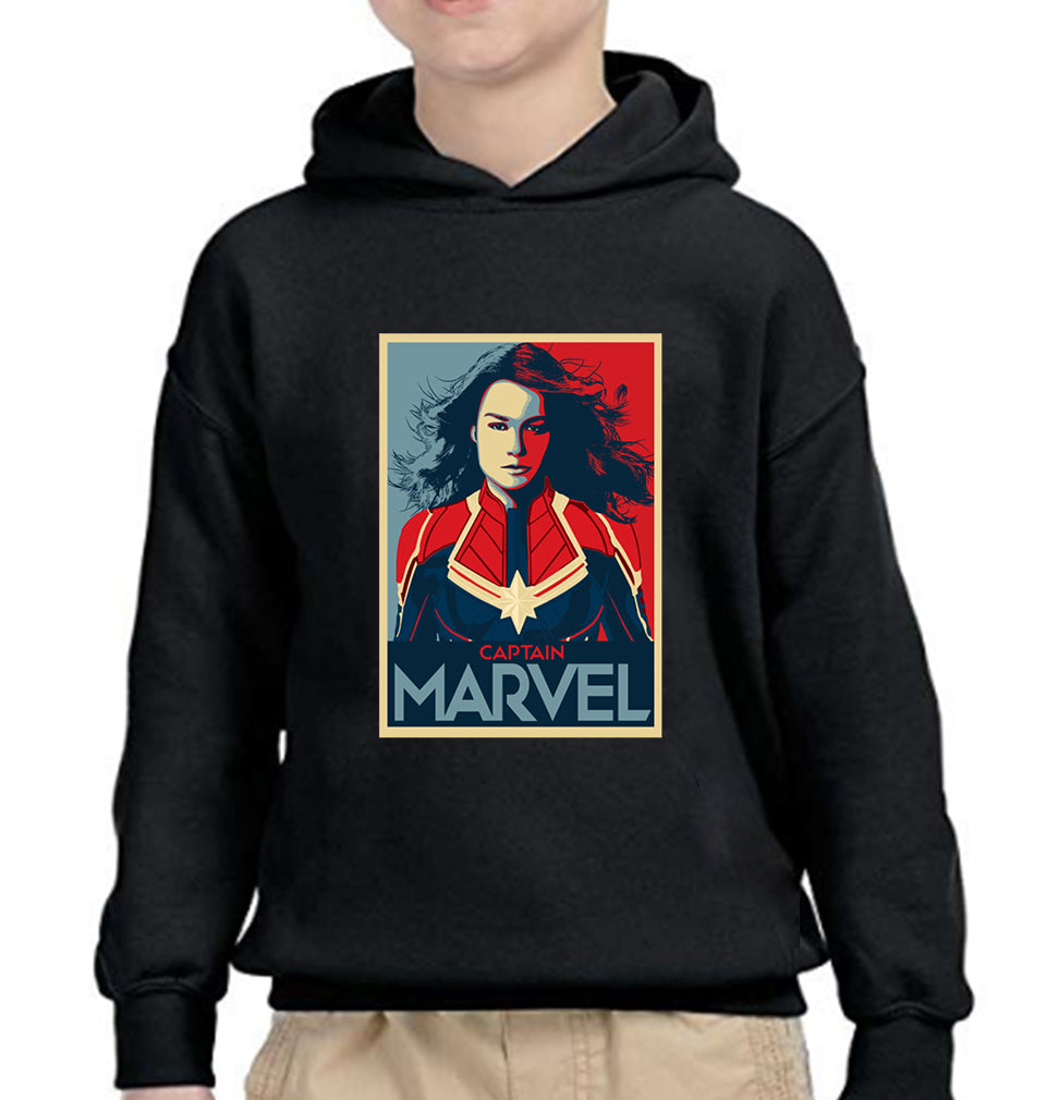Captain Marvel Superhero Boy Hoodies-FunkyTeesClub