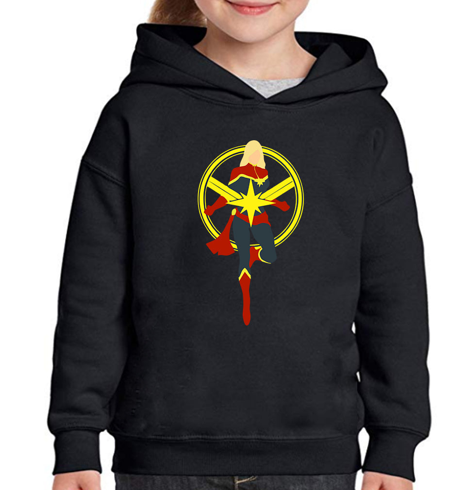 Captain Marvel Girl Hoodies-FunkyTeesClub