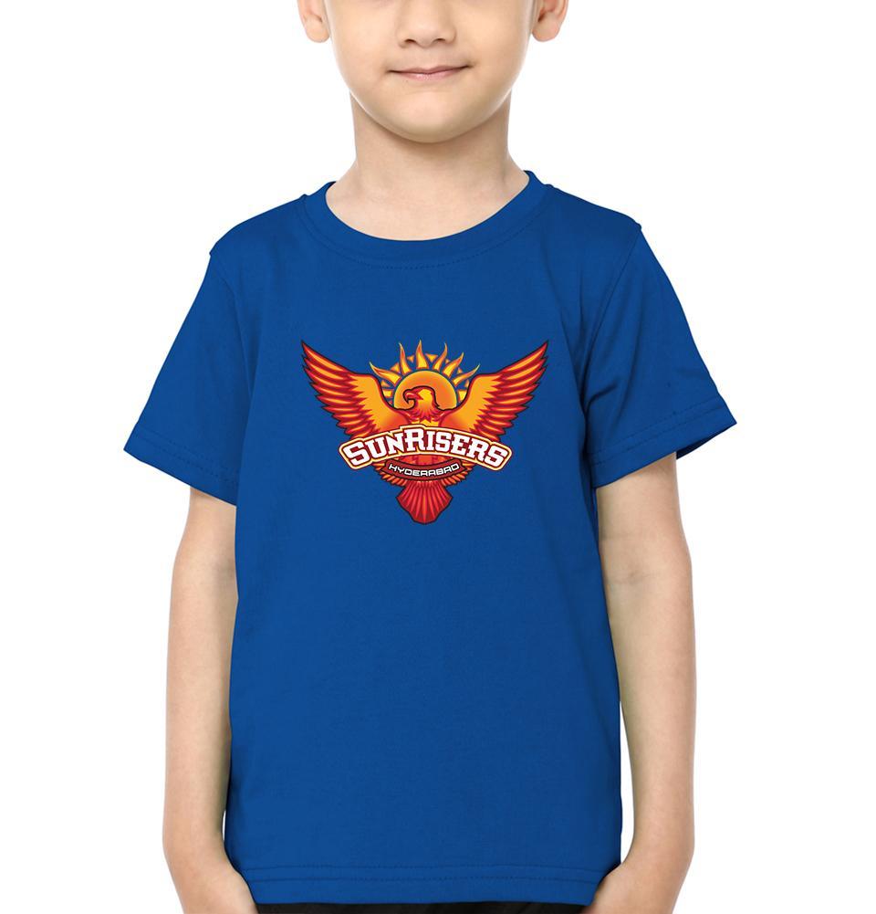 IPL SRH Sunrisers Hyderabad Half Sleeves T-Shirt for Boys and Kids-FunkyTeesClub
