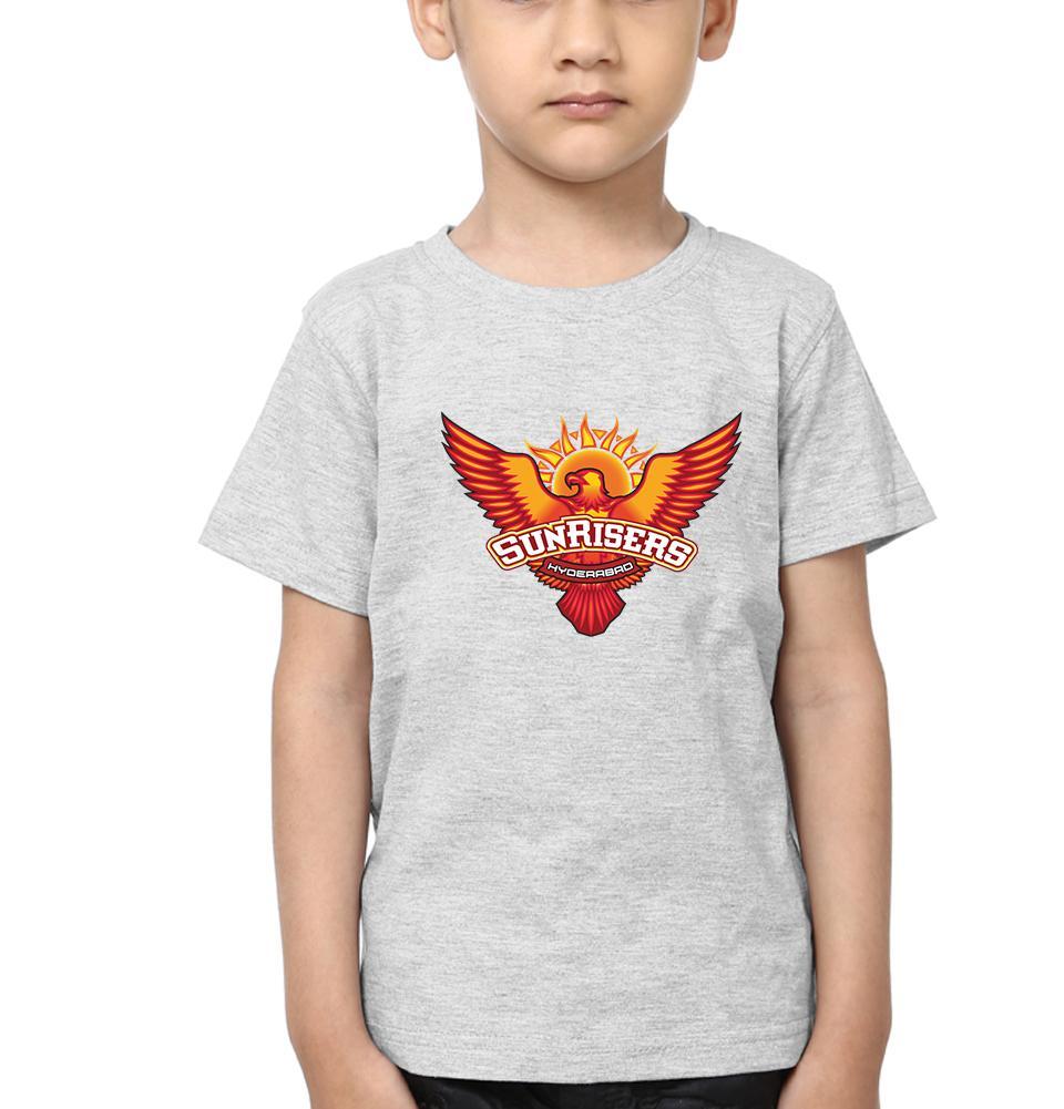 IPL SRH Sunrisers Hyderabad Half Sleeves T-Shirt for Boys and Kids-FunkyTeesClub