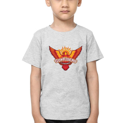 IPL SRH Sunrisers Hyderabad Half Sleeves T-Shirt for Boys and Kids-FunkyTeesClub