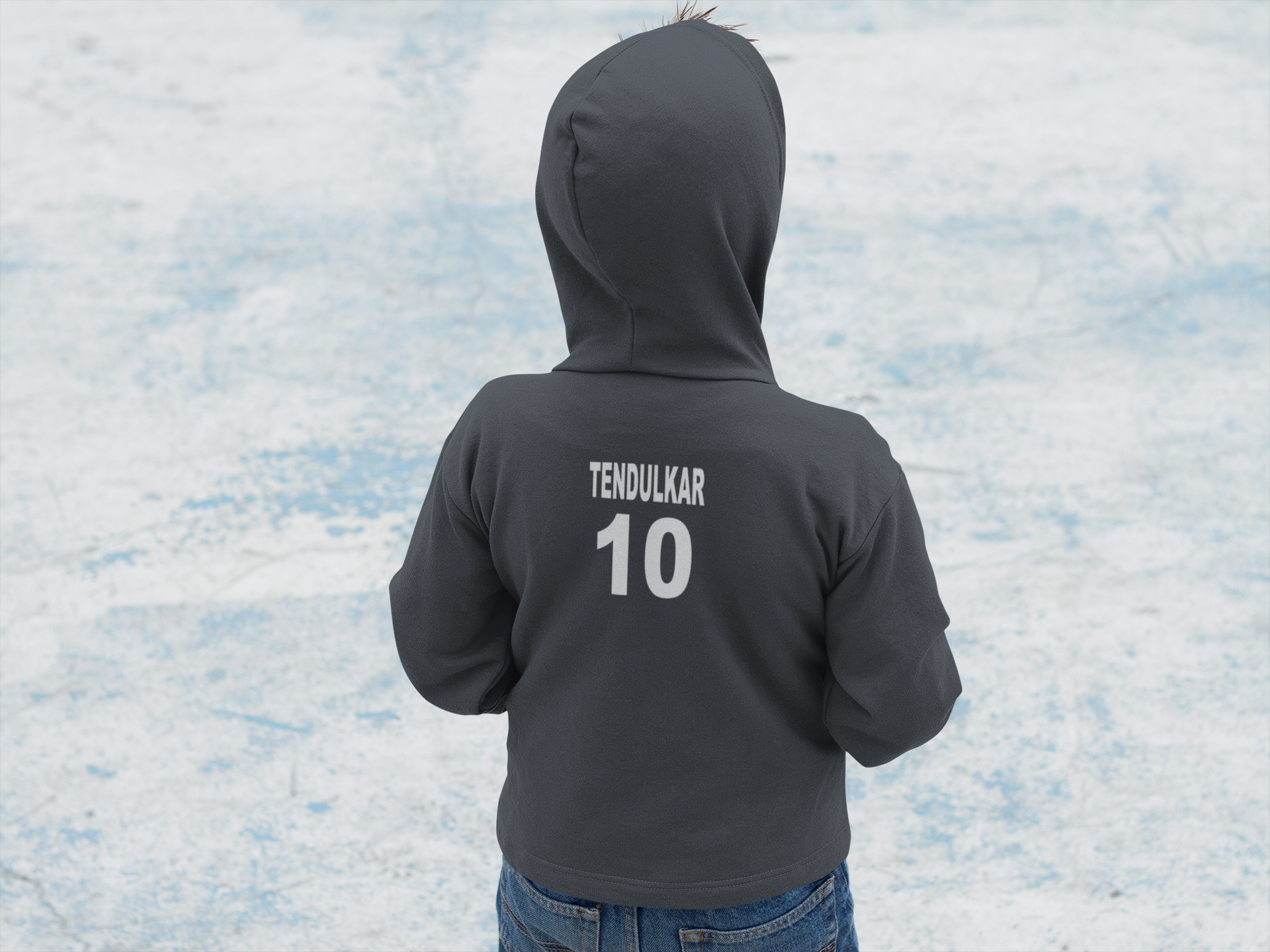 Tendulkar 10 Boy Hoodies-FunkyTeesClub