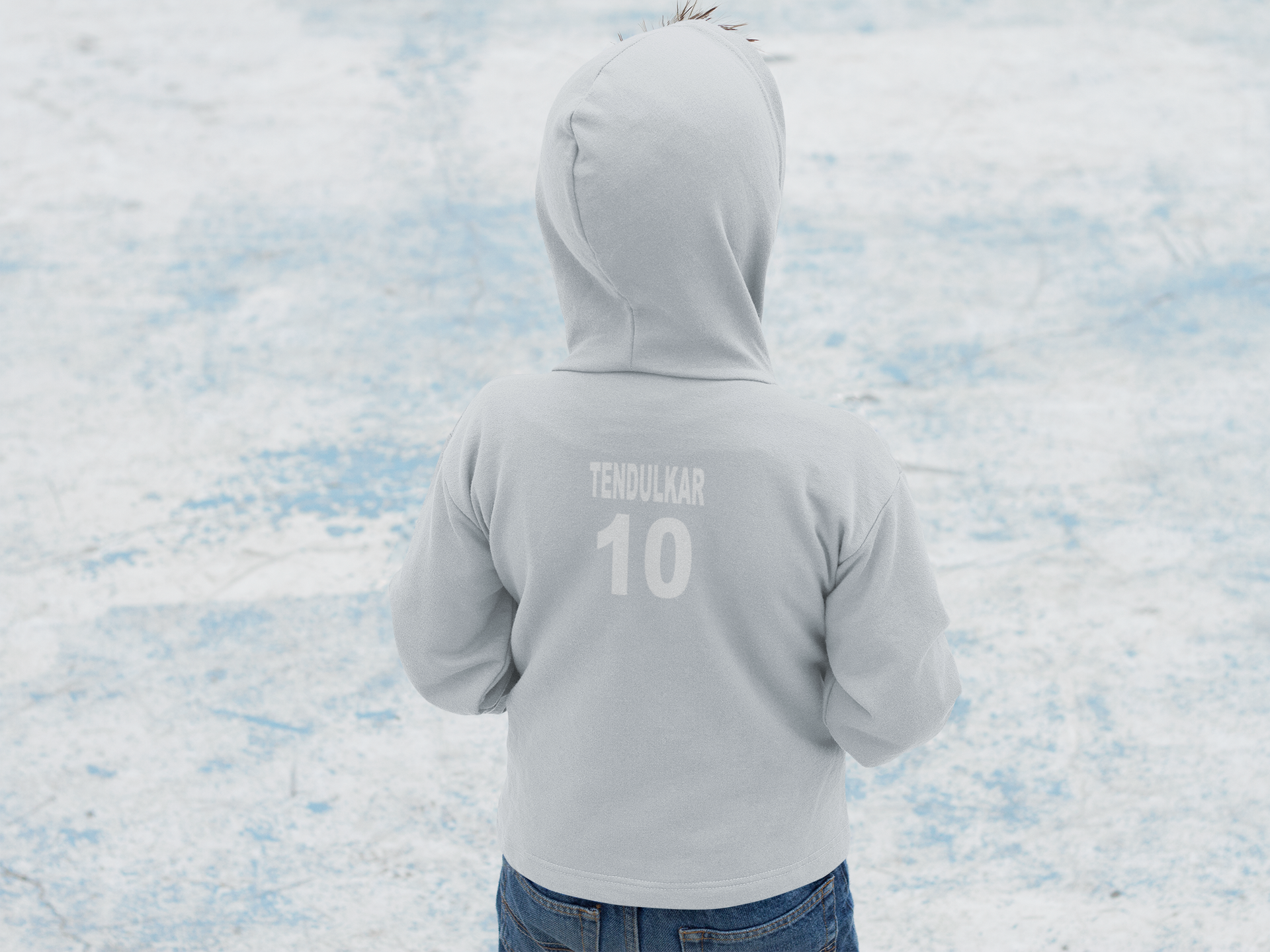 Tendulkar 10 Boy Hoodies-FunkyTeesClub