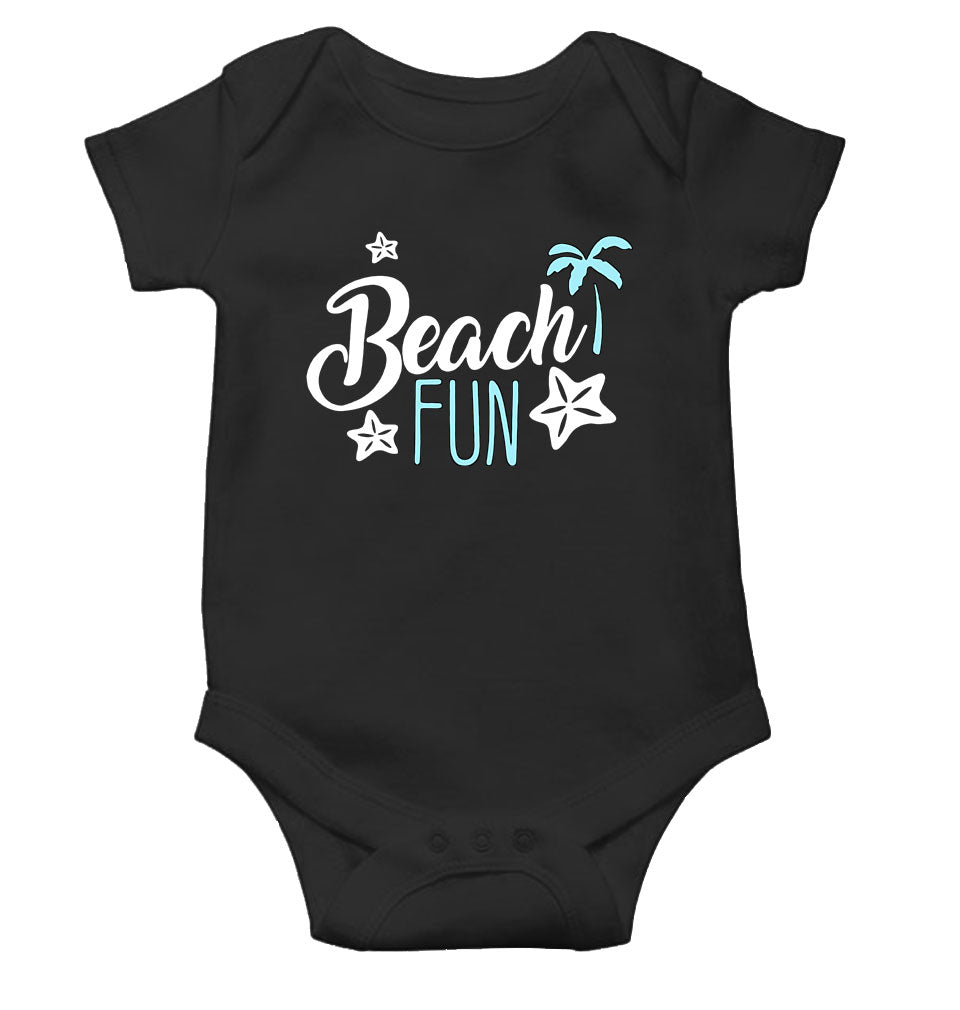 Beach Fun Rompers for Baby Girl- FunkyTeesClub