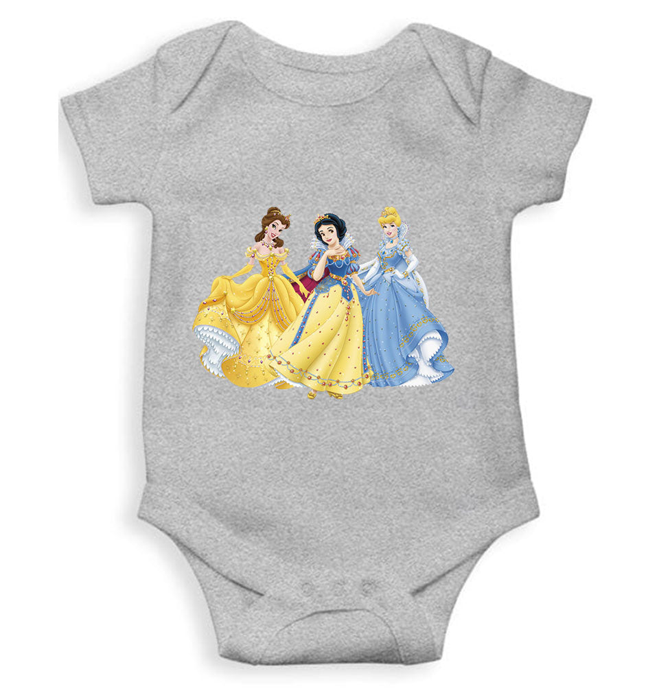 Cute Princess Cartoon Rompers for Baby Girl- FunkyTeesClub