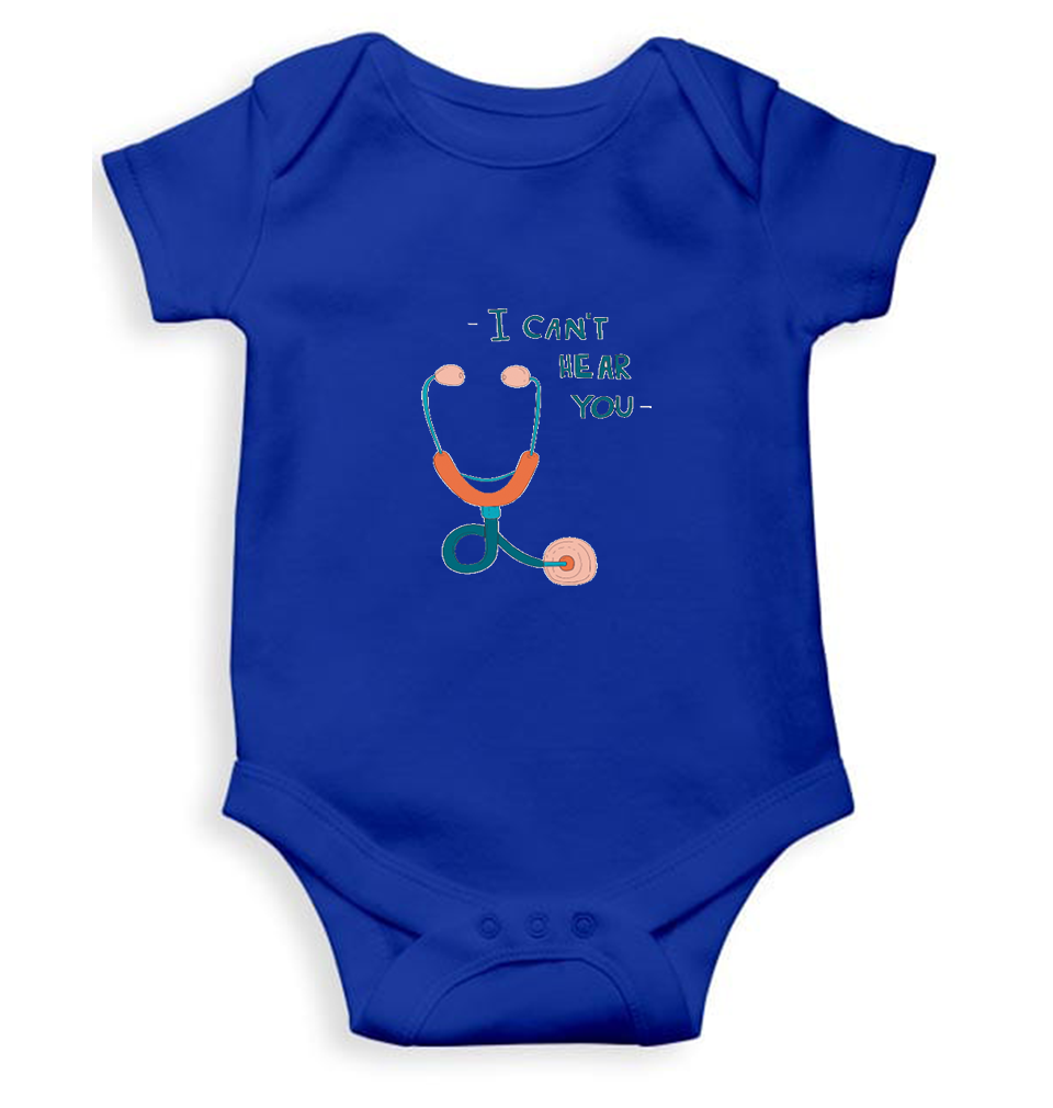 Future Doctor Rompers for Baby Girl- FunkyTeesClub