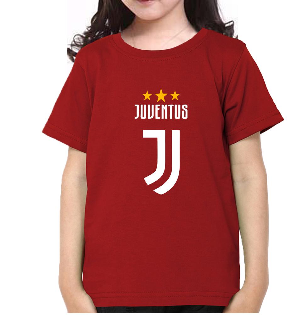 Juventus Half Sleeves T-Shirt For Girls -FunkyTeesClub