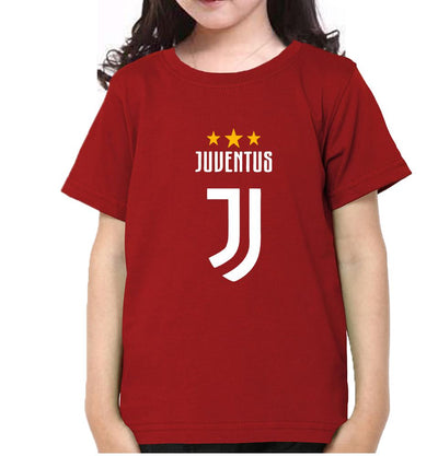 Juventus Half Sleeves T-Shirt For Girls -FunkyTeesClub