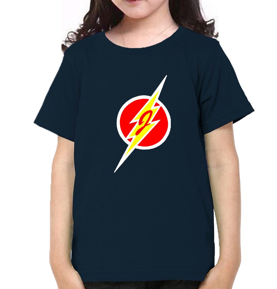 Junior Flash Half Sleeves T-Shirt For Girls -FunkyTeesClub