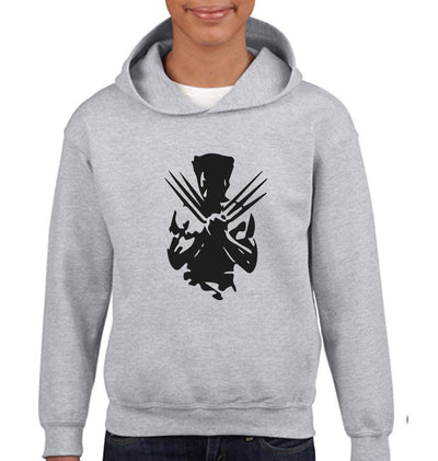 Wolverine Boy Hoodies-FunkyTeesClub