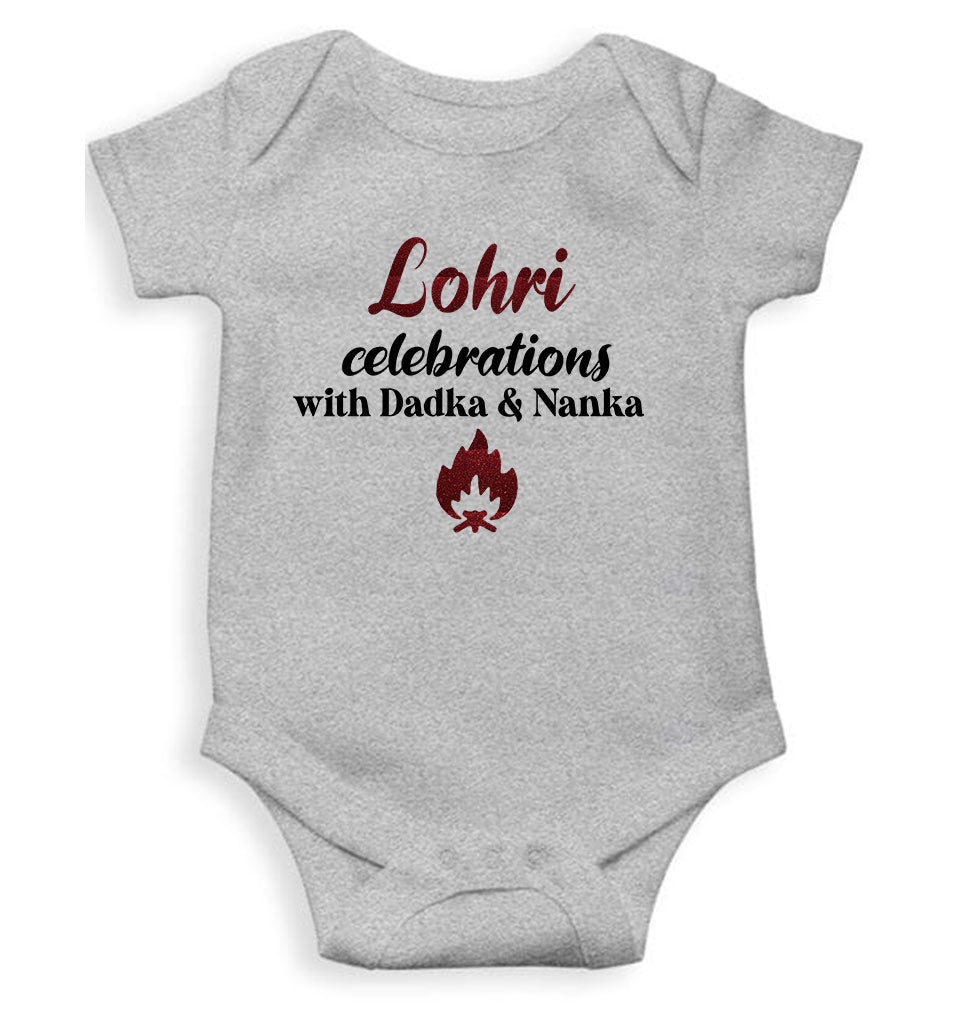 Lohri Celebrations Rompers for Baby Girl- FunkyTeesClub