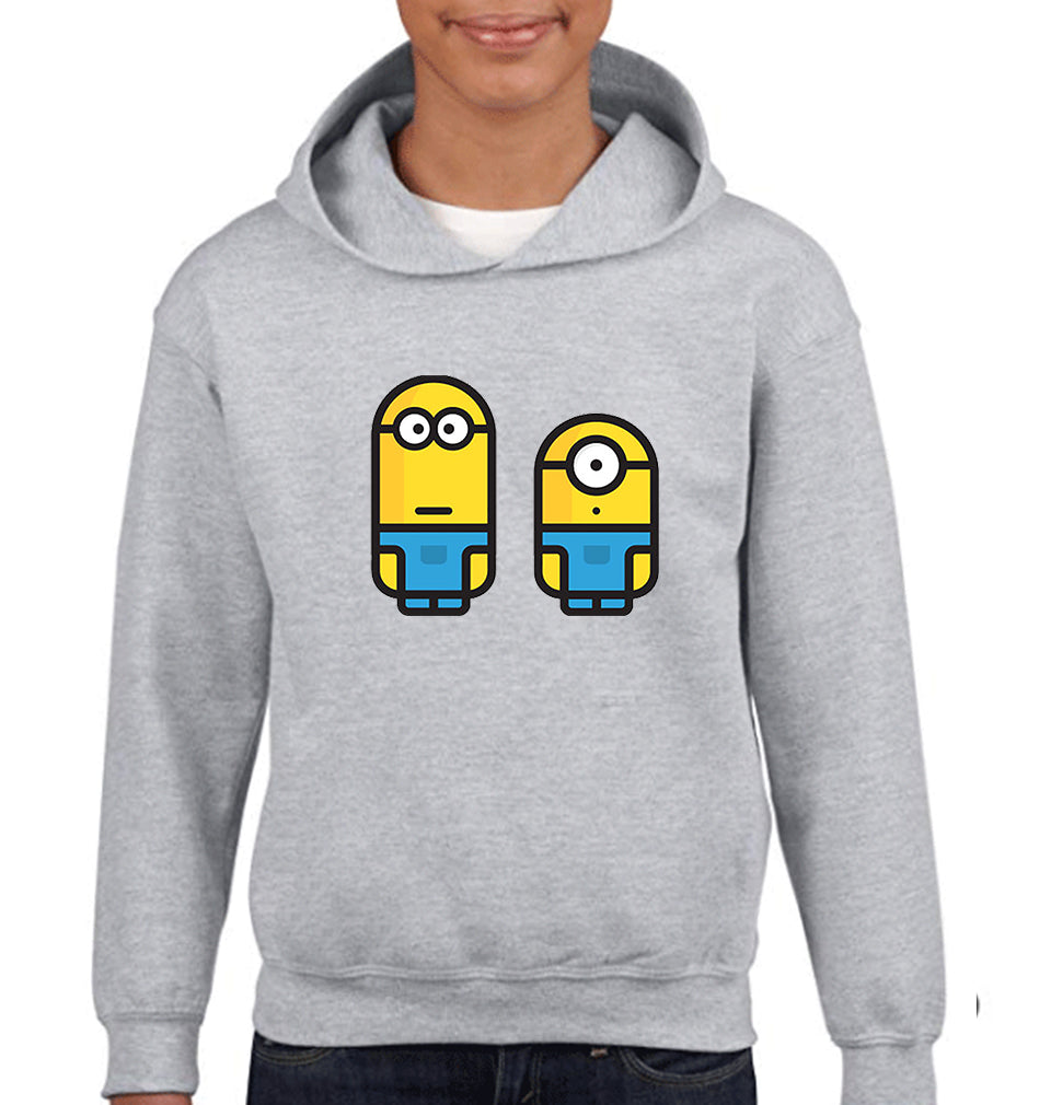 Minion Illustrator Boy Hoodies-FunkyTeesClub