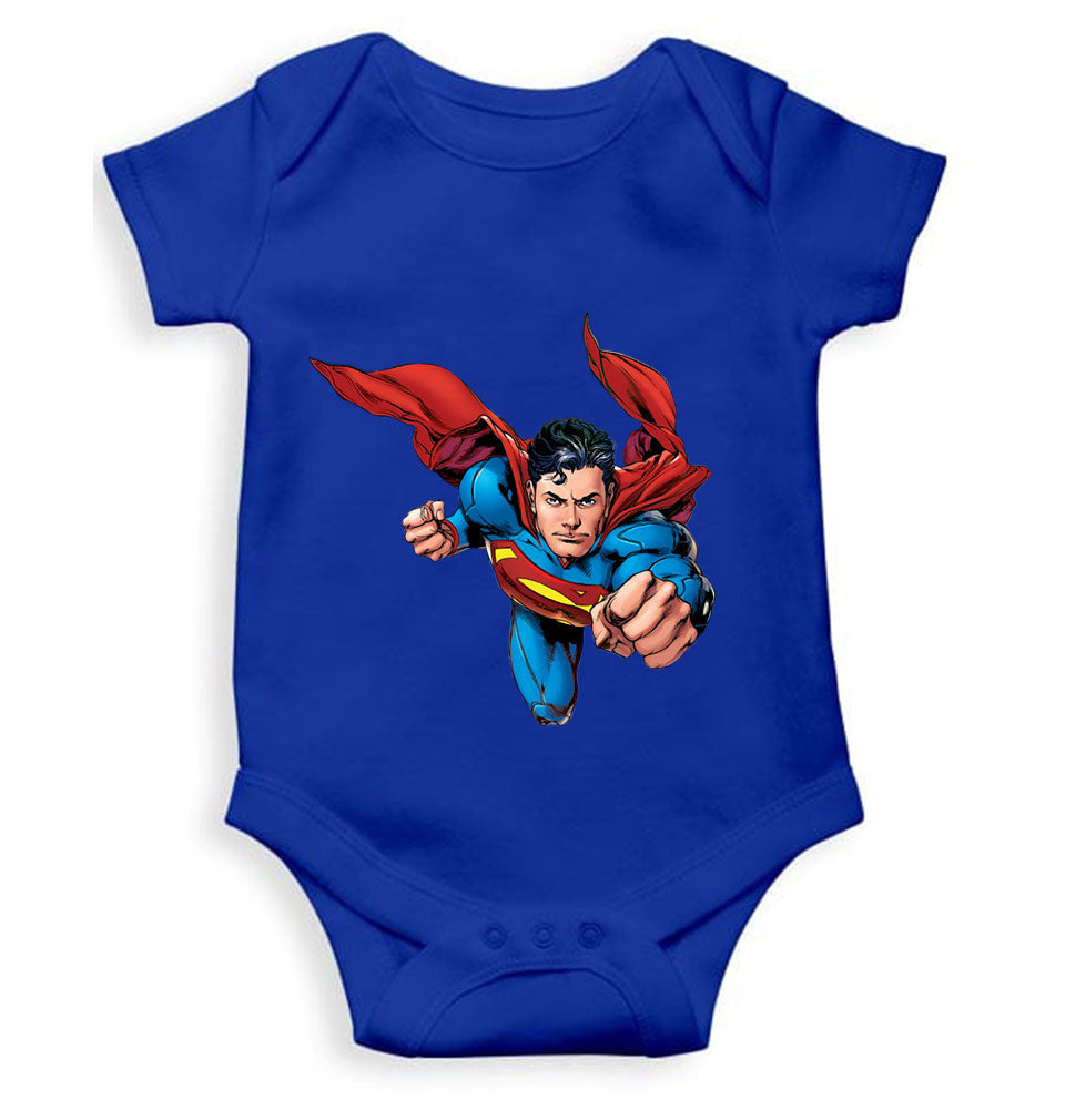 Superhero Cartoon Rompers for Baby Girl- FunkyTeesClub