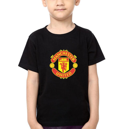 Manchester United Half Sleeves T-Shirt for Boy-FunkyTeesClub
