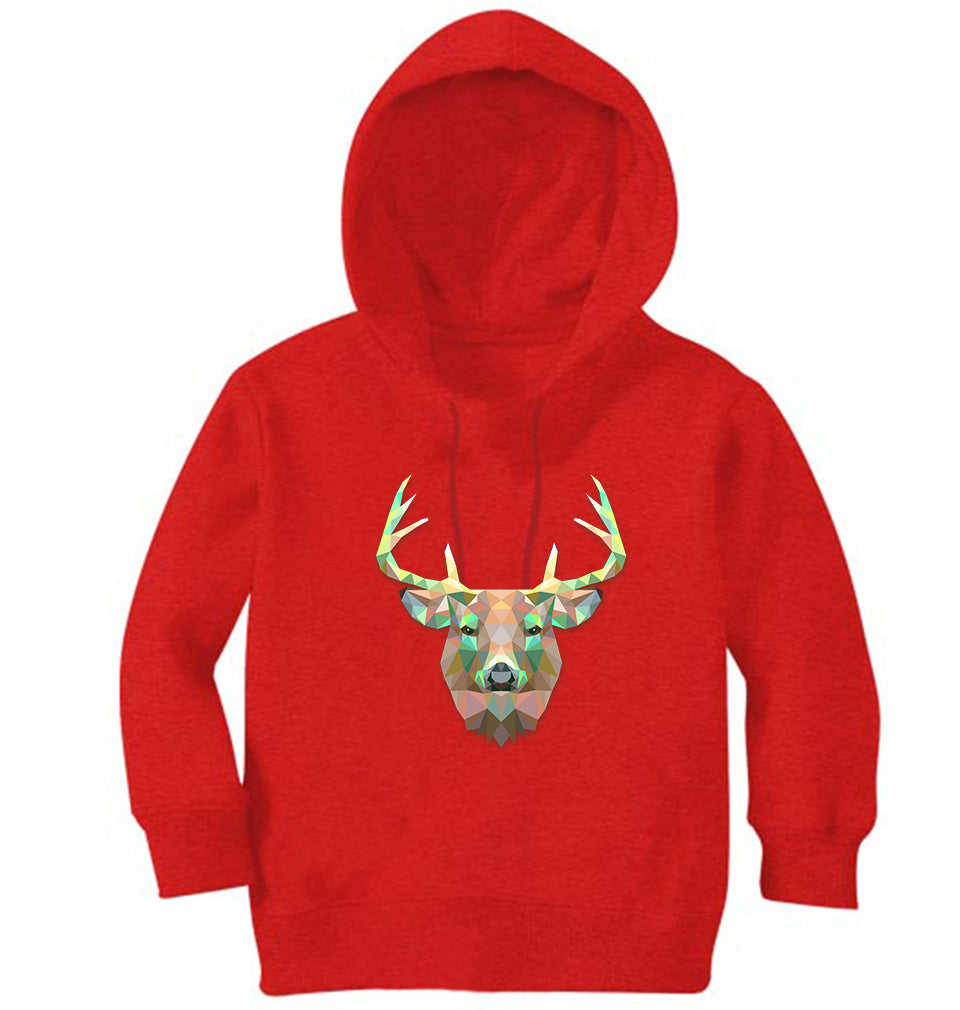 TRIANGLE DEER Girl Hoodies-FunkyTeesClub