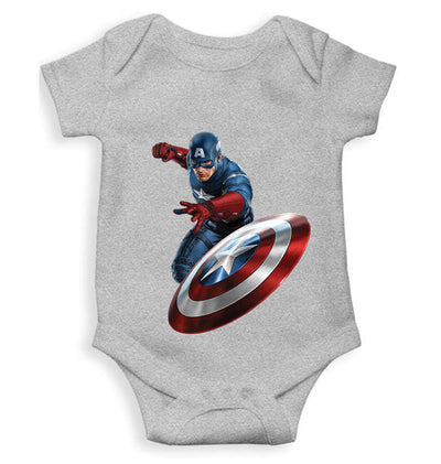 Superhero Cartoon  Rompers for Baby Girl- FunkyTeesClub