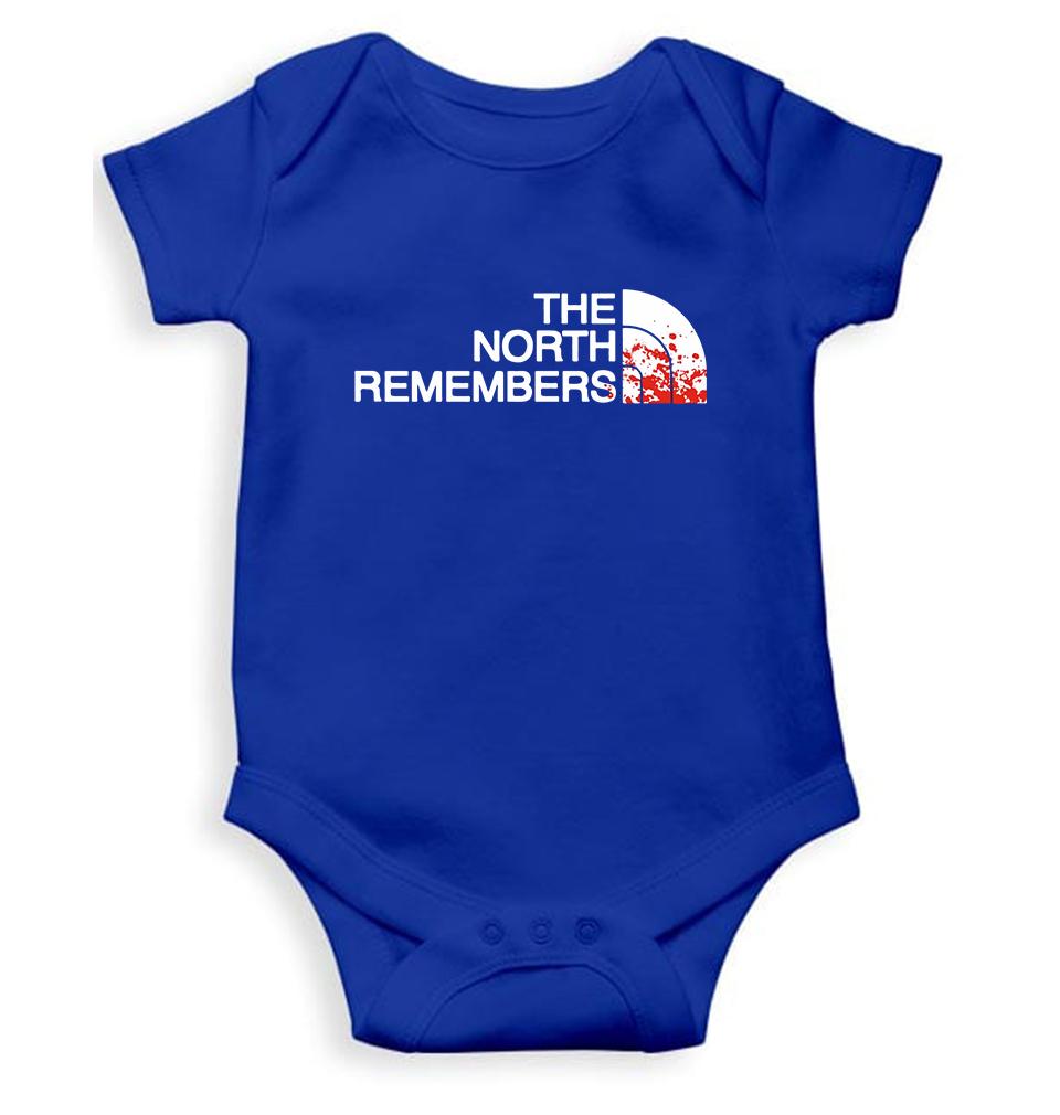 GOT Game Of Thrones North Remembers Rompers for Baby Girl- FunkyTeesClub