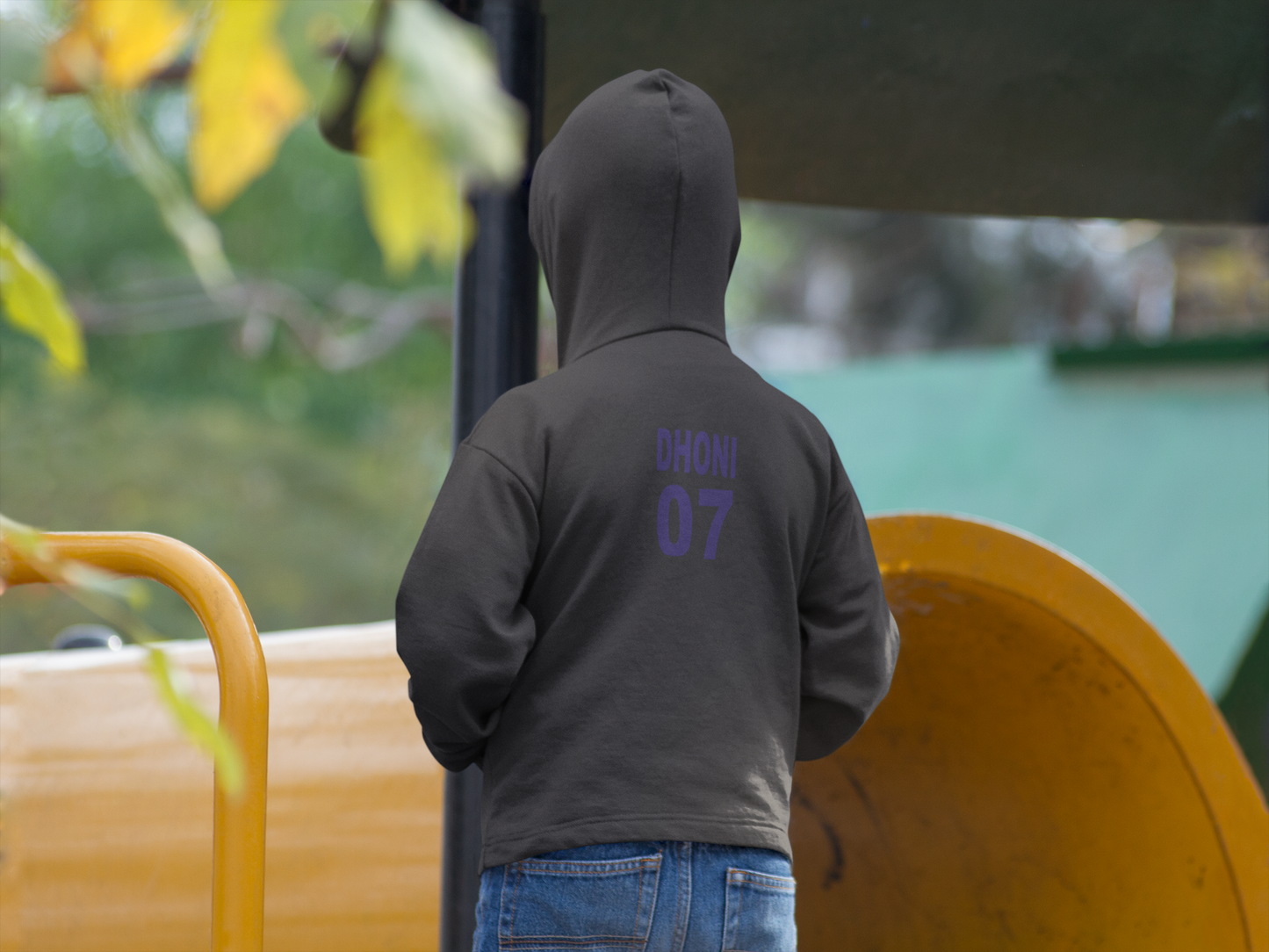 Dhoni 07 Boy Hoodies-FunkyTeesClub