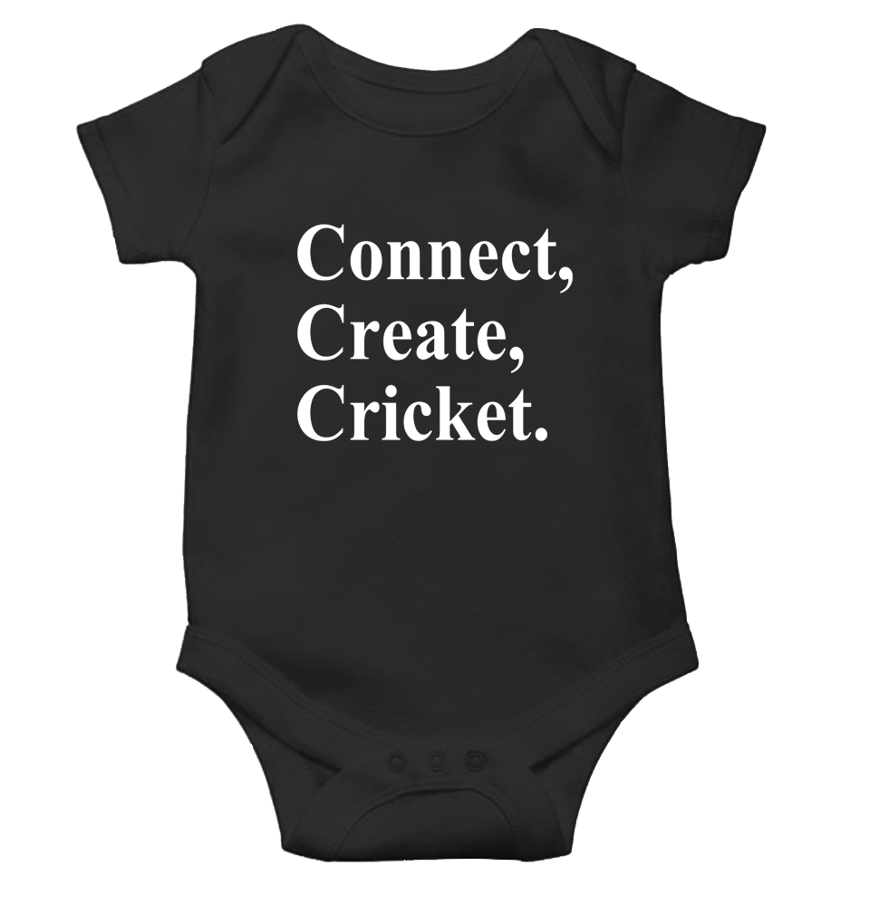 Connect Create Cricket World Cup Cricket Rompers for Baby Boy- FunkyTeesClub