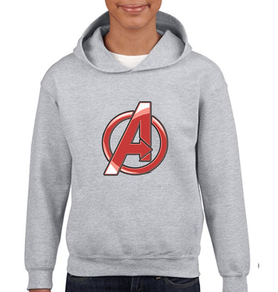 Avenger Logo Boy Hoodies-FunkyTeesClub