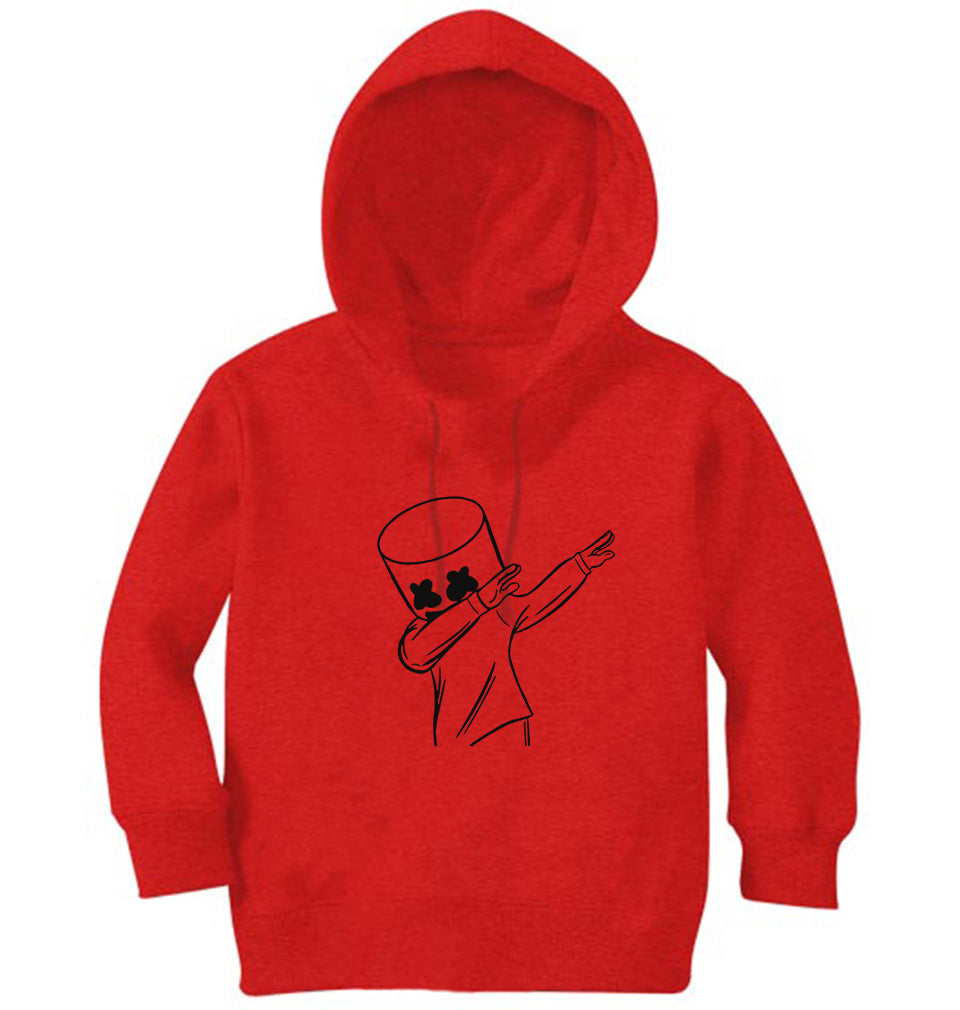 Dab Marshmello Girl Hoodies-FunkyTeesClub