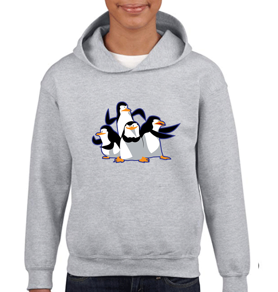 Penguins Fun Mode Boy Hoodies-FunkyTeesClub
